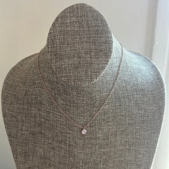 Gorjana NWT Chloe Adjustable Necklace - Rose Gold - Picture 5 of 8